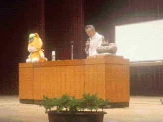 講演会の様子の写真