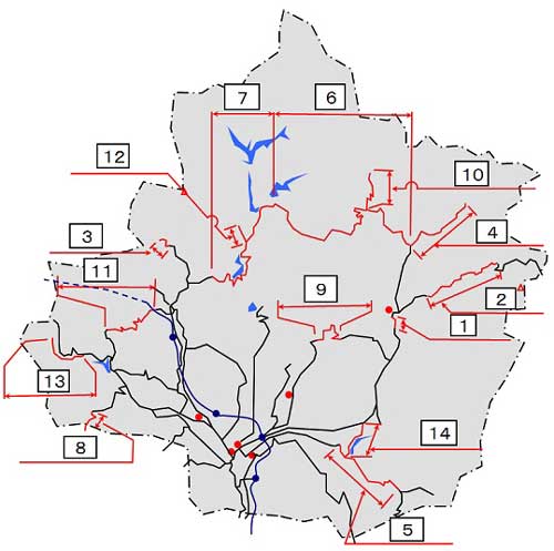 雨量規制図