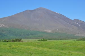 大迫力の浅間山画像