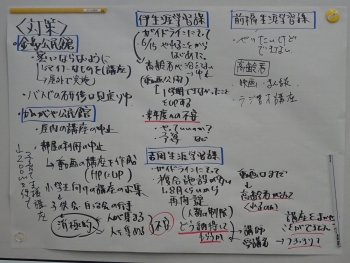 情報交換の様子写真4
