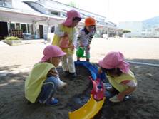 中之条幼稚園の園児の様子の画像