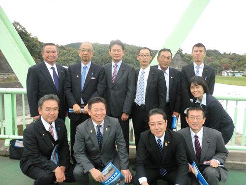 狩野川放水路にて様子写真