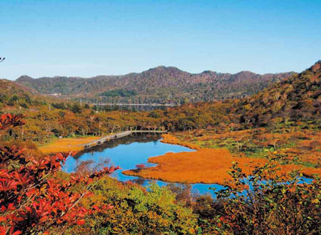 覚満淵（前橋市）写真