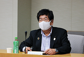 議会基本条例推進委員長　久保田順一郎議員の写真