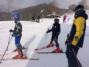 スキー競技の育成の写真
