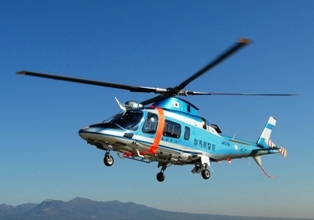 県警ヘリコプター「あかぎ」の画像
