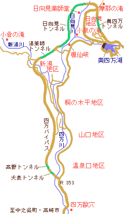 周辺観光案内図