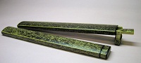 虎斑竹　箸ケース（引き出しタイプ）の写真