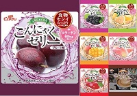 コラーゲン入り　「こんにゃくゼリー」の写真
