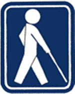 盲人のための国際シンボルマーク画像