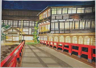 「日本最古の湯宿　積善館」の画像