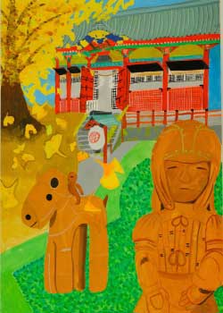 「世良田東照宮と埴輪」の画像