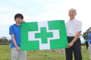 安全衛生旗の授与​の画像