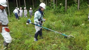 ぐんま環境学校（エコカレッジ）第4回目 実習「森林ボランティア体験会」の画像2