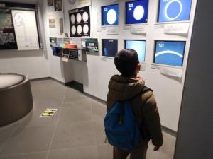 天文台見学の画像