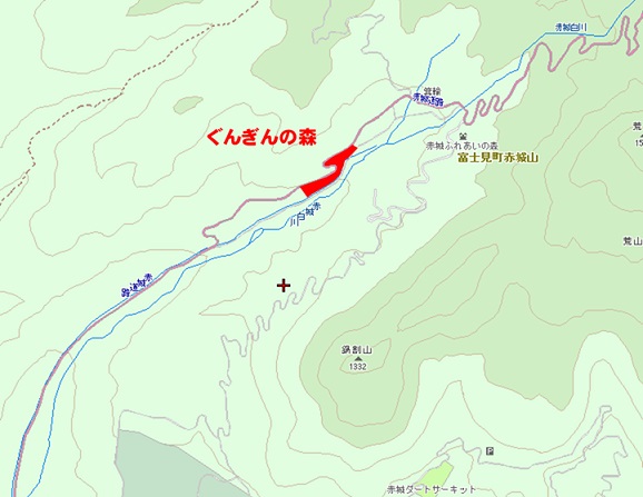 ぐんぎんの森位置図画像