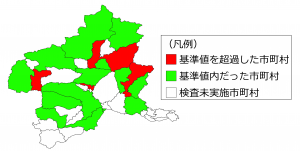 令和５年度イノシシの地図画像