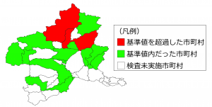 令和５年度シカの地図画像