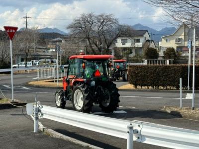 トラクター研修の画像