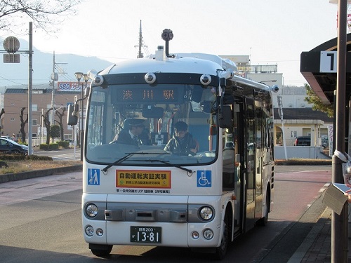 渋川駅バス停の写真