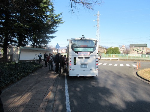 群馬大学荒牧バス停の写真