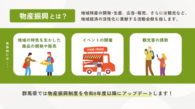 物産振興に関する意見募集の説明画像２