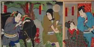 芝居絵≪塩原多助 一代記》（当館蔵）
