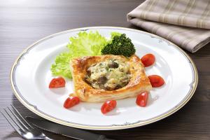 4種のきのこのグラタンデニッシュ