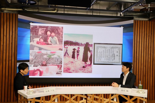 直滑降ストリーム収録風景