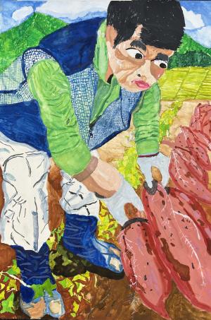 「感謝を忘れず　残さず食べよう」画像