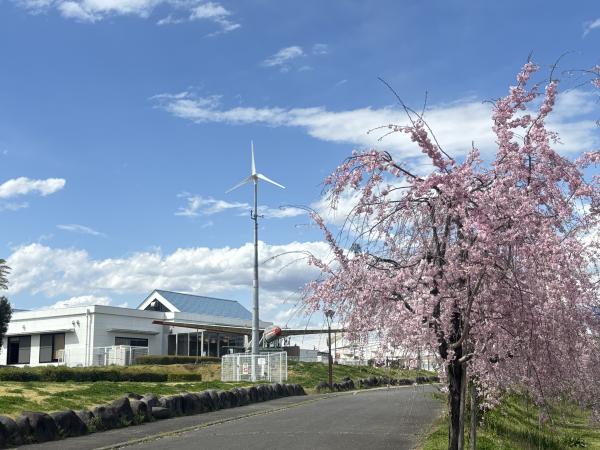 吉岡小型風力発電実証実験設備 外観写真