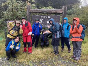 尾瀬での集合写真