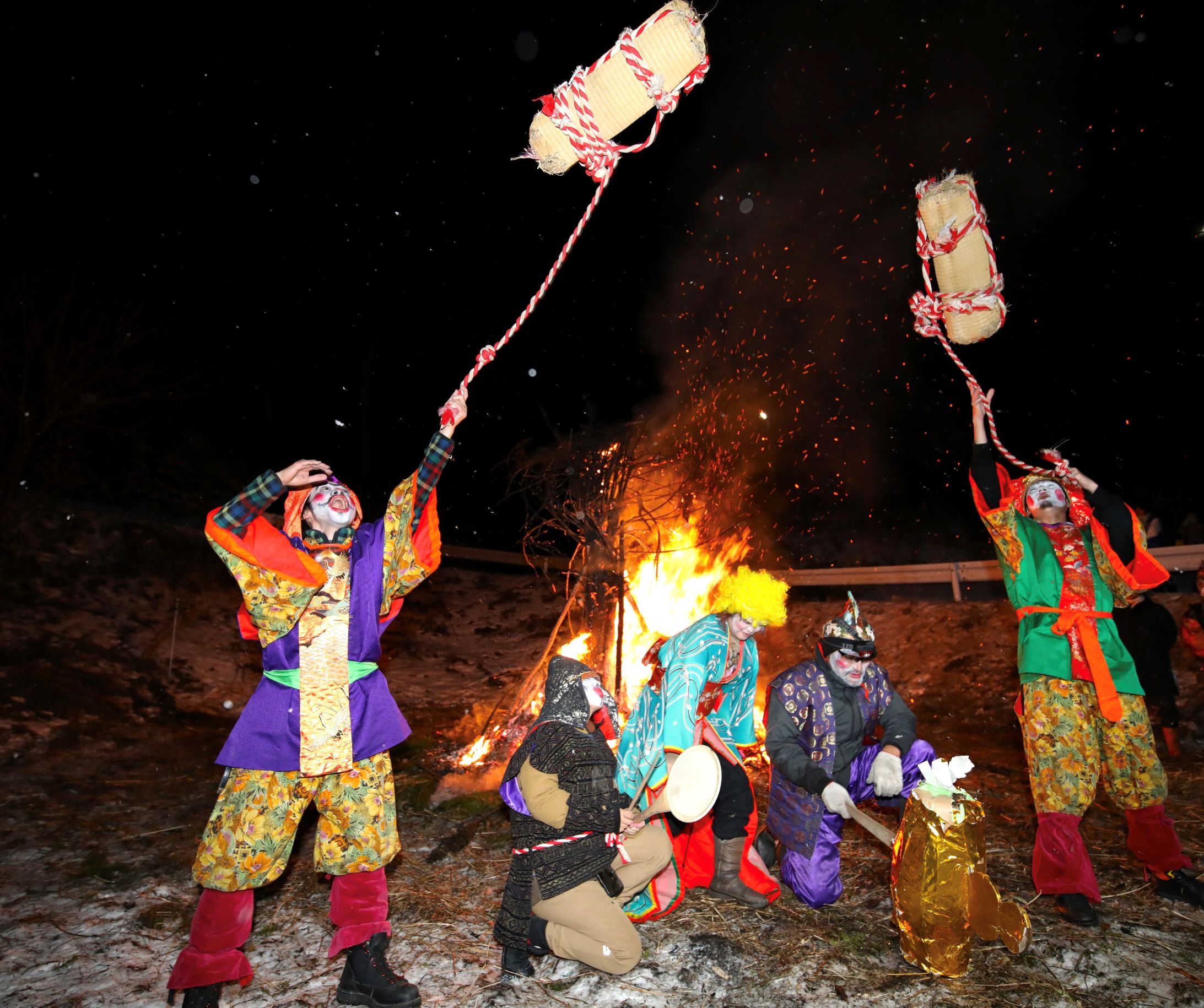 第57回(令和6年度)中之条町長賞 福俵投げ(中之条町・おんべーや)の写真