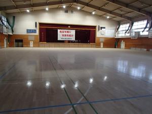 県立藤岡工業高等学校体育館長寿命化改修建築工事画像