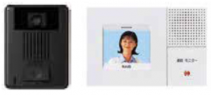 カメラ付きインタホン画像