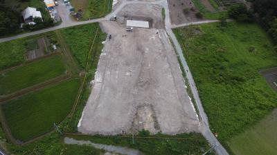 厚田軟弱地盤対策完成写真