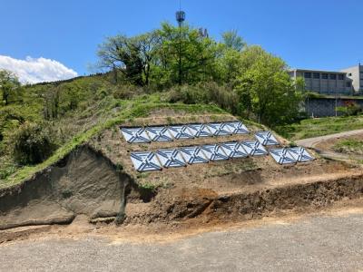 法面工箱島地区73L完成写真