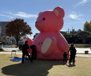 ふわふわトランポリン（第２５回ぐんま環境フェスティバル）