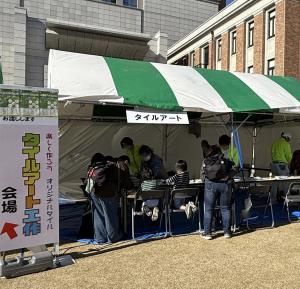 屋外ブース(第25回ぐんま環境フェスティバル)