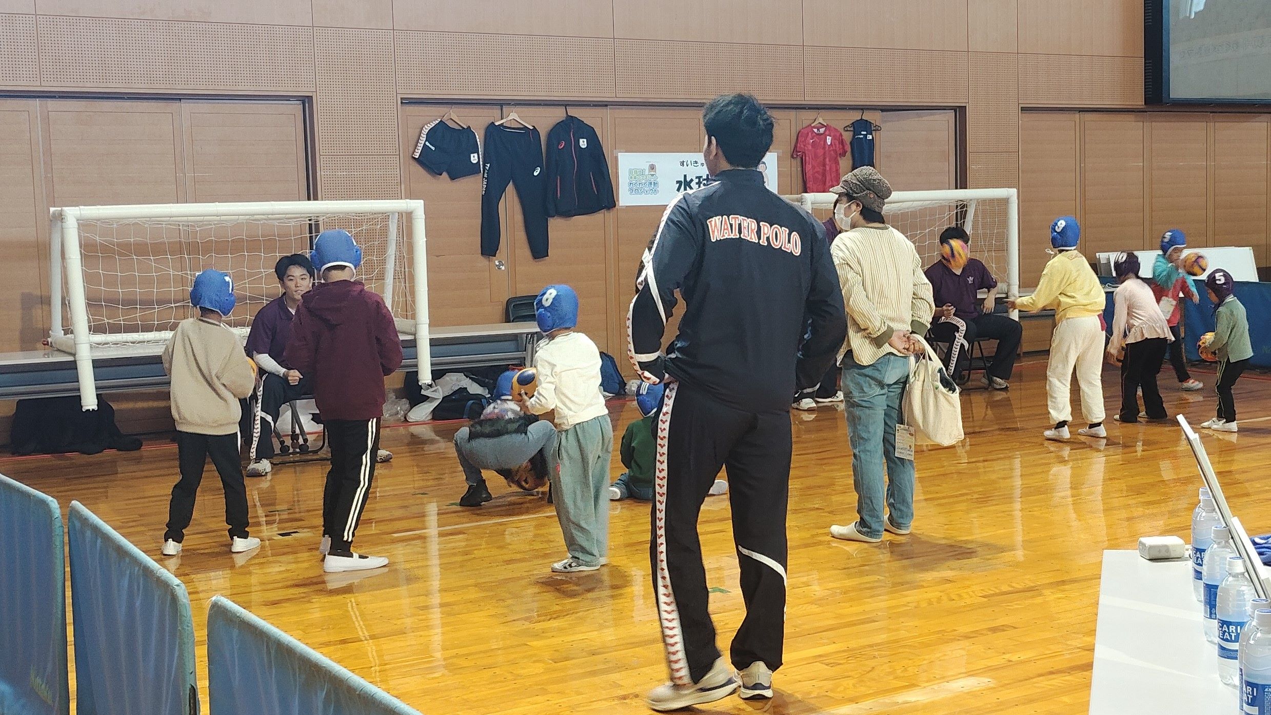 水球ブースの写真