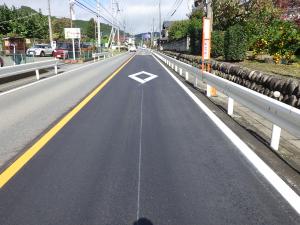 8 単独地域道路管理 管内一円路面補修（北地区） 国道122号外（貴船工業）写真