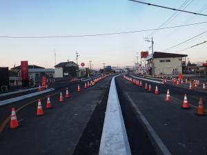 11 社会資本総合整備 分割2号 道路改良工事 主要地方道桐生伊勢崎線（坂本建設）写真