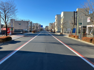 13 単独道路維持修繕事業 舗装補修工事 主要地方道桐生田沼線（三興エンジニアリング）写真