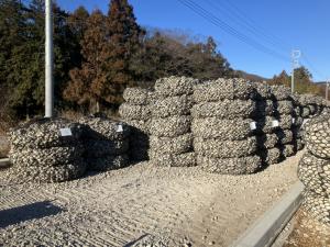 15 社会資本総合整備 橋梁工事用道路設置工事 国道122号渡良瀬幹線道路（山藤組）写真