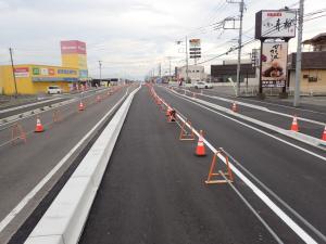 22 社会資本総合整備 分割6号 道路改良工事 主要地方道桐生伊勢崎線（野村建設工業）写真