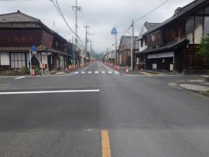 28 無電柱化推進計画事業 車道舗装工（分割1号）主要地方道桐生田沼線（吉田組）写真