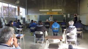 閉校式の様子写真