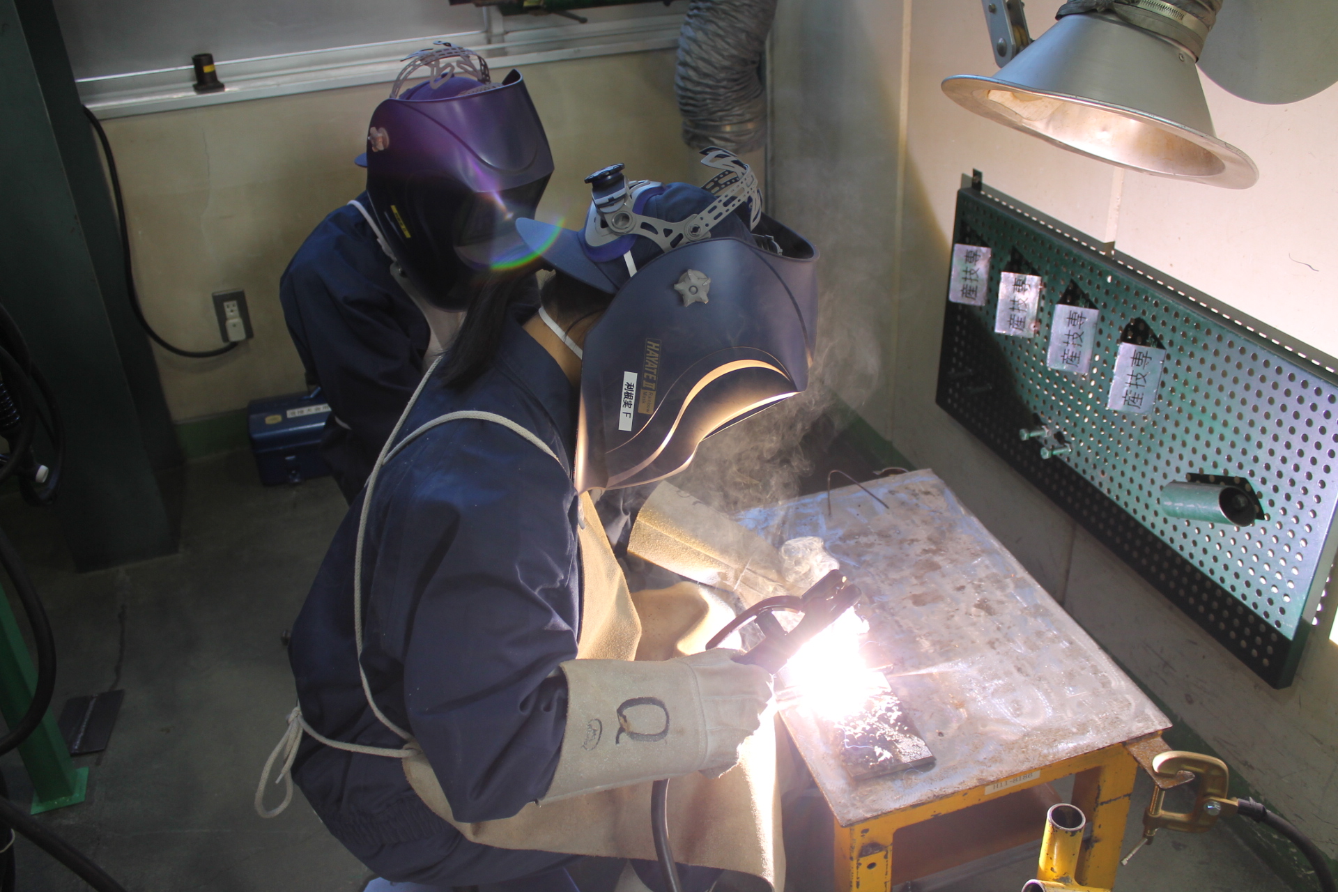 溶接作業