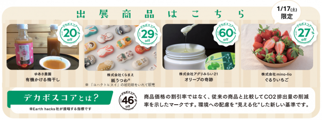 出店商品の写真