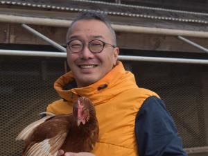 自然恵みファームズ株式会社　 田中崇士さん
